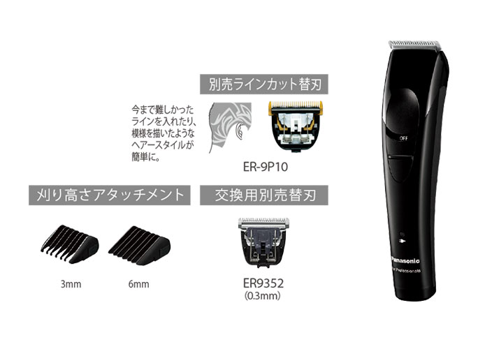 プロ トリマー ER-GP21-K（黒） | 株式会社ガモウ｜GAMO